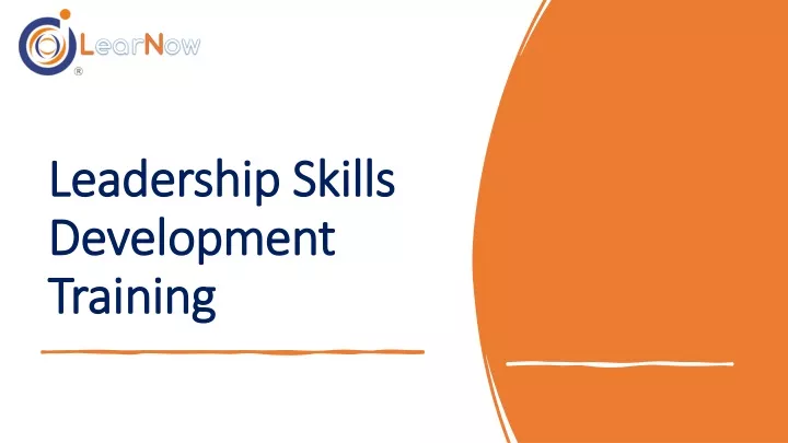 leadership skills development training
