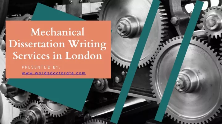 mechanical dissertation writing services in london