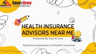 Health Insurance Advisors Near Me