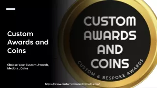 Custom Awards and Coins