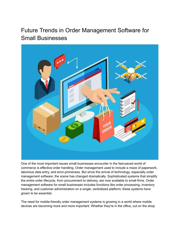 future trends in order management software