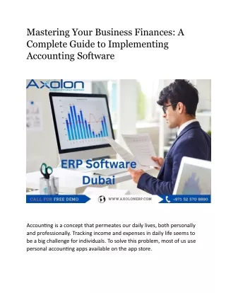 mastering your business finances a complete guide