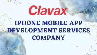 Iphone Mobile App Development Services Company