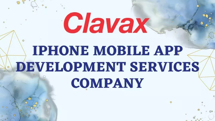 iphone mobile app development services company