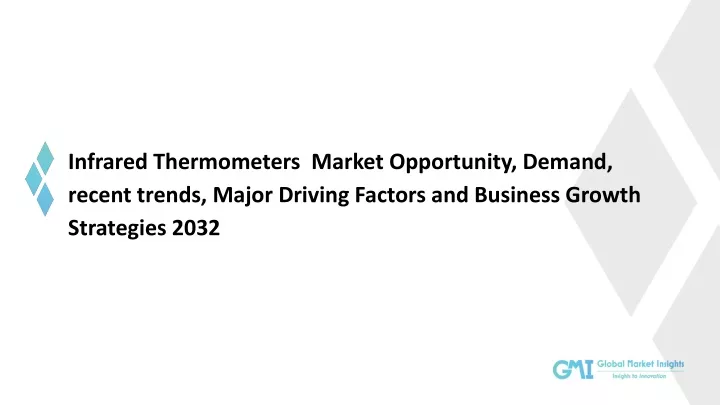 infrared thermometers market opportunity demand