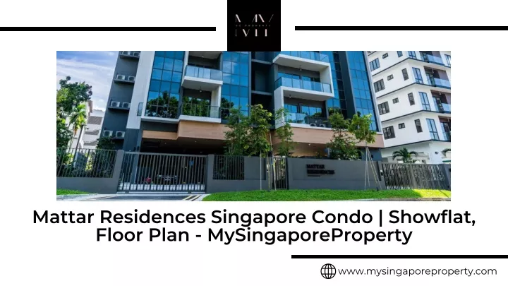 mattar residences singapore condo showflat floor
