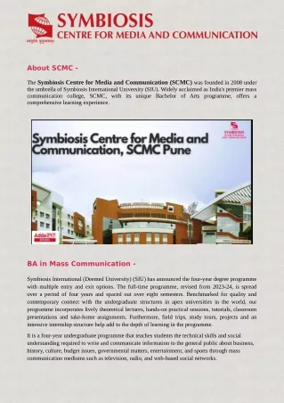 Bachelor of Media and Communication | Best Undergraduate Mass Communication Colleges in India