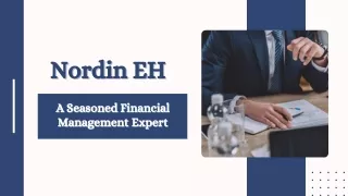 Nordin EH - A Seasoned Financial Management Expert