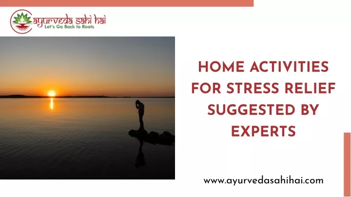 home activities for stress relief