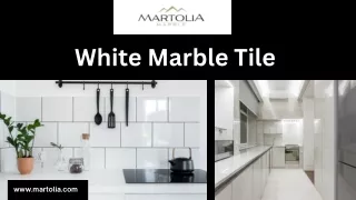 Elevate Your Space with Stunning White Marble Tile: A Timeless Choice