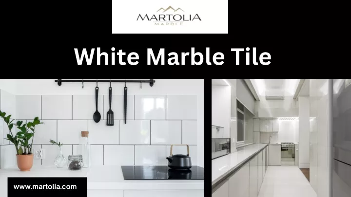 white marble tile