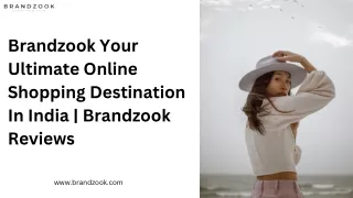 Brandzook Your Ultimate Online Shopping Destination In India  Brandzook Reviews