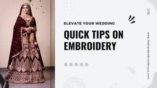 Elevate Your Special Day A Comprehensive Guide to Wedding Embroidery Designs