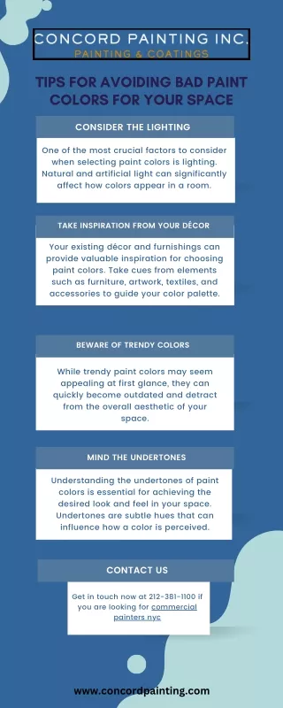 Tips for Avoiding Bad Paint Colors for Your Space