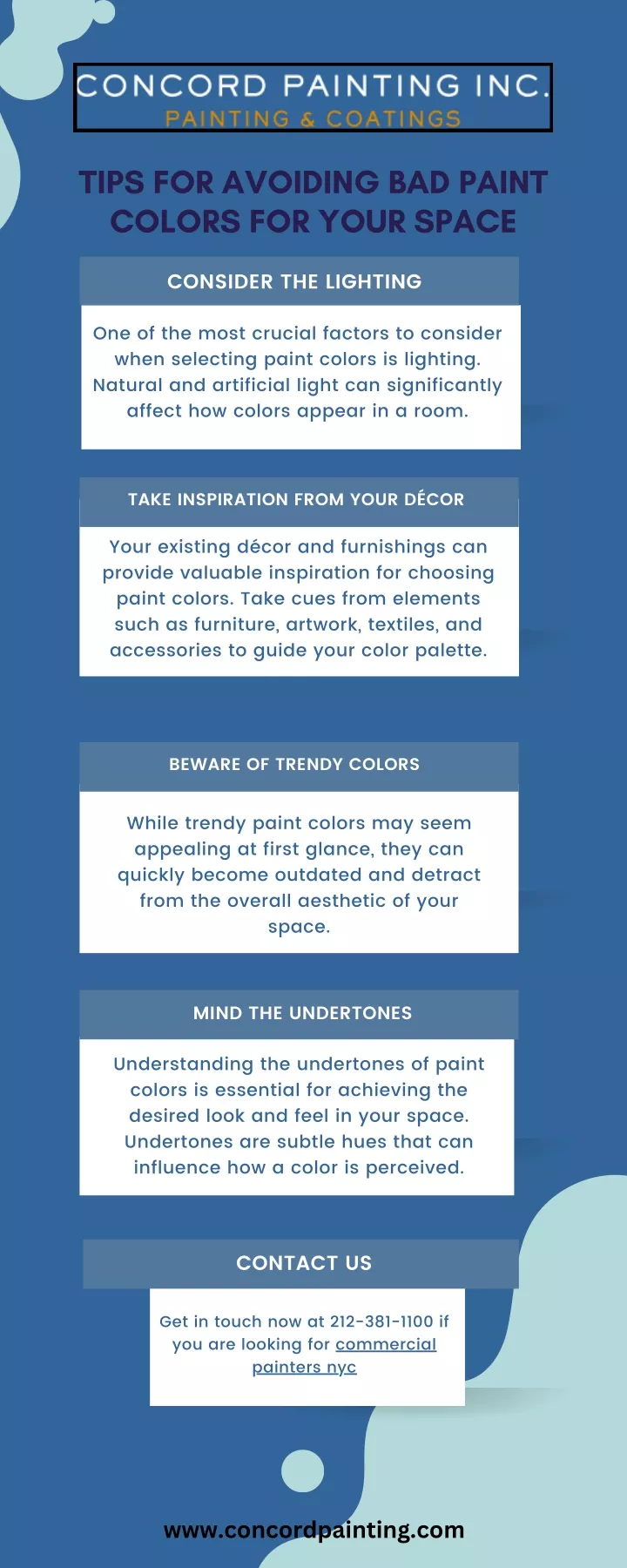 tips for avoiding bad paint colors for your space