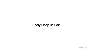 best car body shop repair in hyderabad