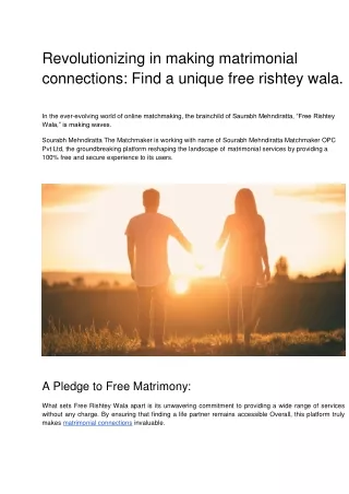 Matrimonial Connections_ Find a Unique Free Rishtey Wala (5)