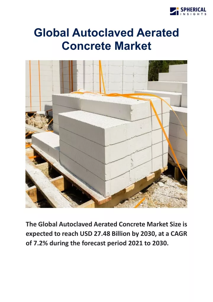 global autoclaved aerated concrete market