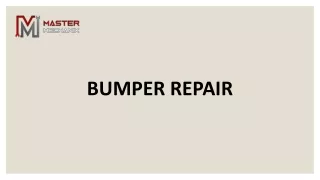 bumper repair