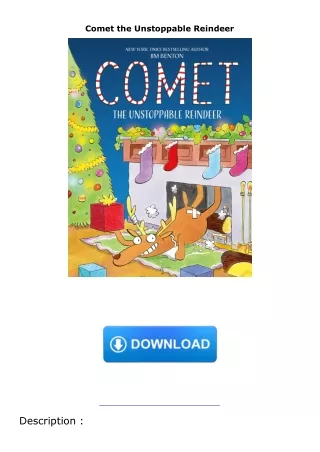 ❤️PDF⚡️ Comet the Unstoppable Reindeer