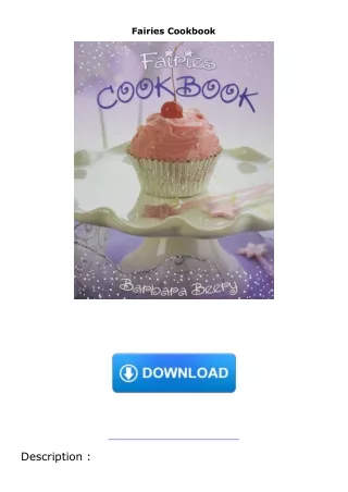 ❤pdf Fairies Cookbook