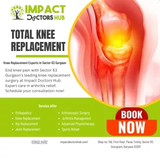 Total Knee Replacement  Imapct Doctrs hub