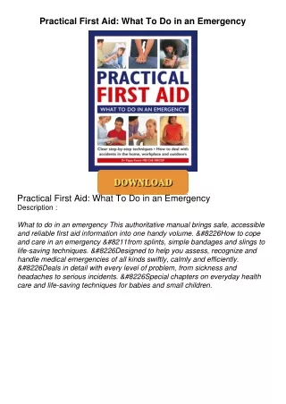 $PDF$/READ Practical First Aid: What To Do in an Emergency