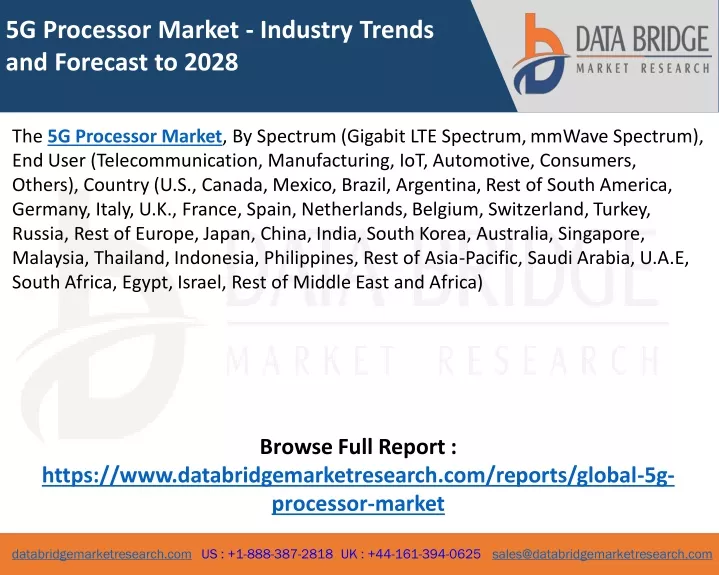 5g processor market industry trends and forecast