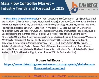 mass flow controller market industry trends