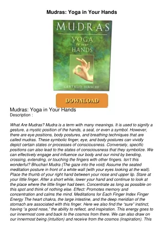 Mudras-Yoga-in-Your-Hands
