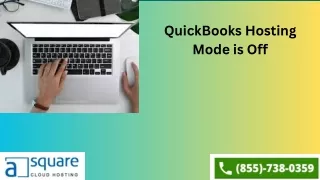 How to host QuickBooks file on server	| 1(855)-738-0359