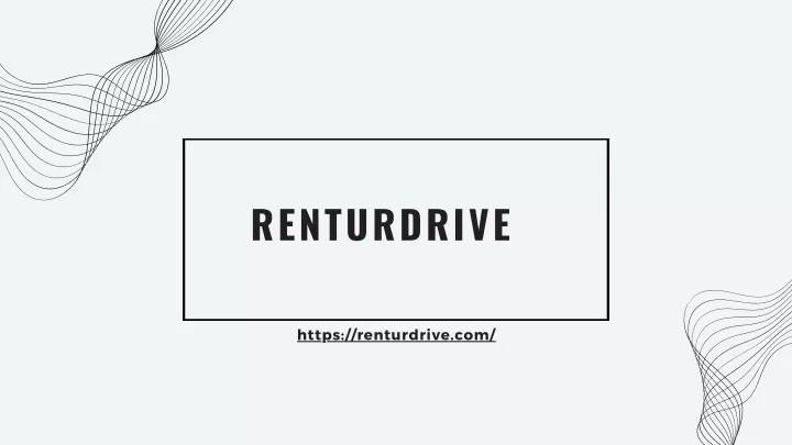 renturdrive