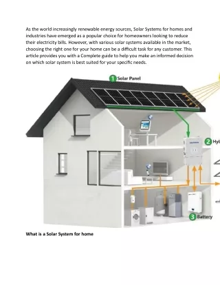 which solar system is best for my home