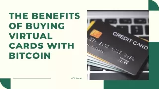 The Benefits of Buying Virtual Cards with Bitcoin