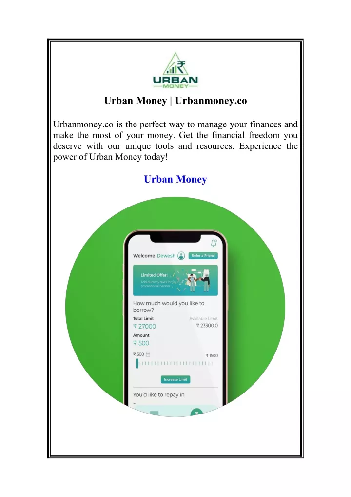 urban money urbanmoney co