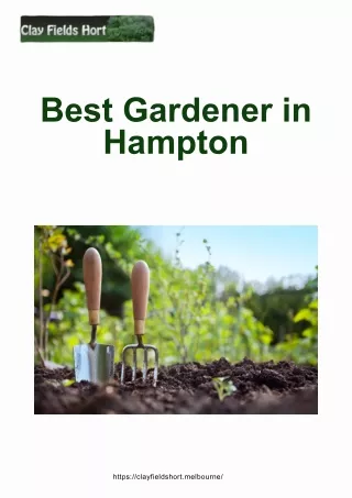 Hampton Gardener - Expert Gardening Services in Hampton