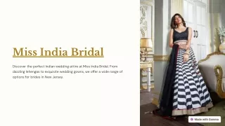 Miss India Bridal