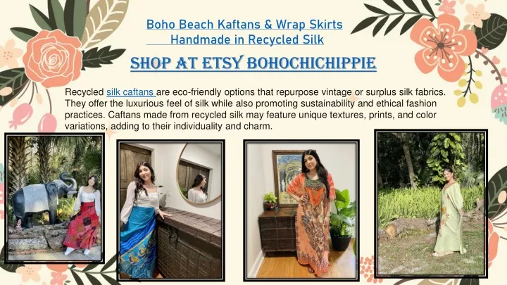 boho beach kaftans wrap skirts handmade