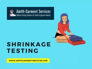 Shrinkage Testing