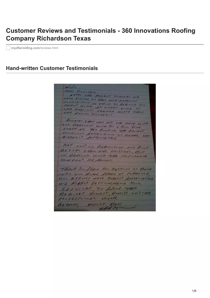 customer reviews and testimonials 360 innovations