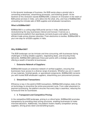 in the dynamic landscape of business
