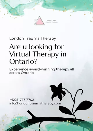 Virtual Therapy Ontario for Effective and Convenient Mental Health Support | Lon