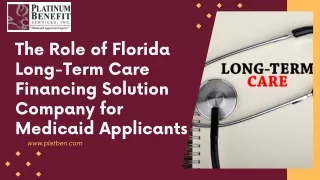 Florida Long Term Care Financial Wellness for a Lifetime