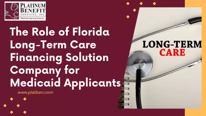 the role of florida long term care financing