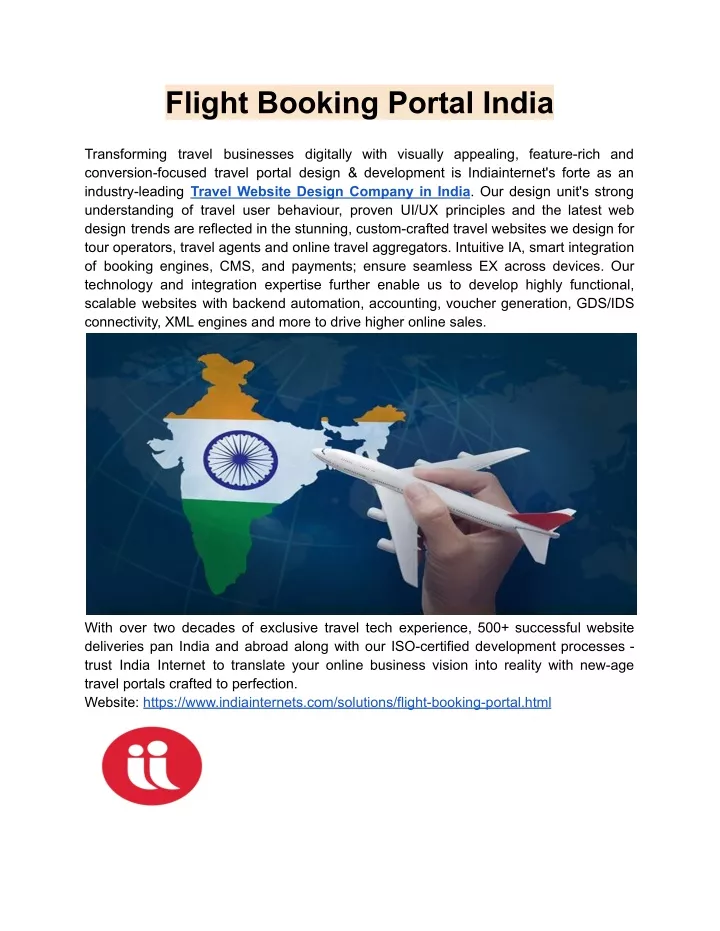 flight booking portal india