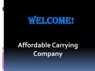 welcome