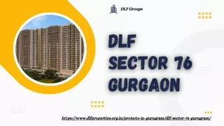 DLF Sector 76 Gurgaon - Buy Luxury Homes