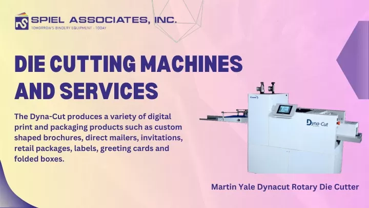 die cutting machines and services