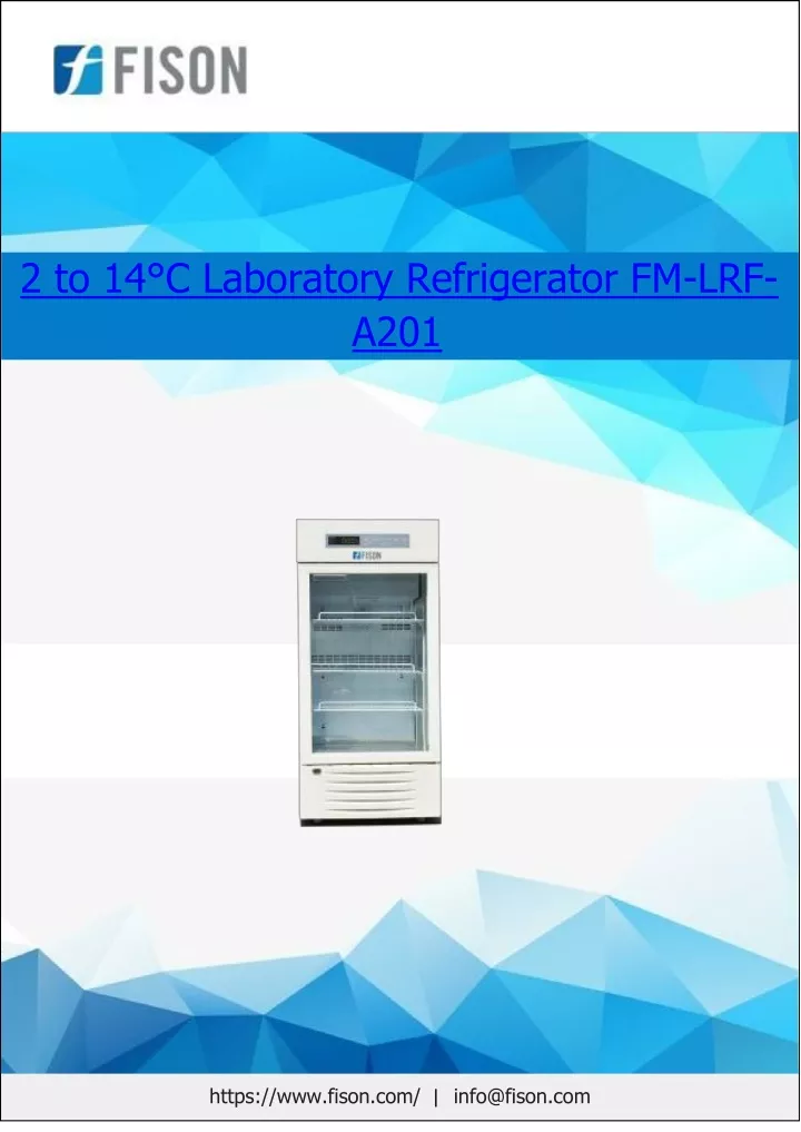 2 to 14 c laboratory refrigerator fm lrf a201