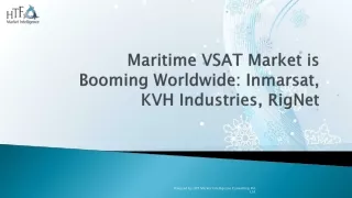 Maritime VSAT Market